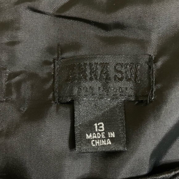 Anna Sui For Target Size 13 Sleeveless Houndstooth Jacquard Pattern Dress - Picture 8 of 10